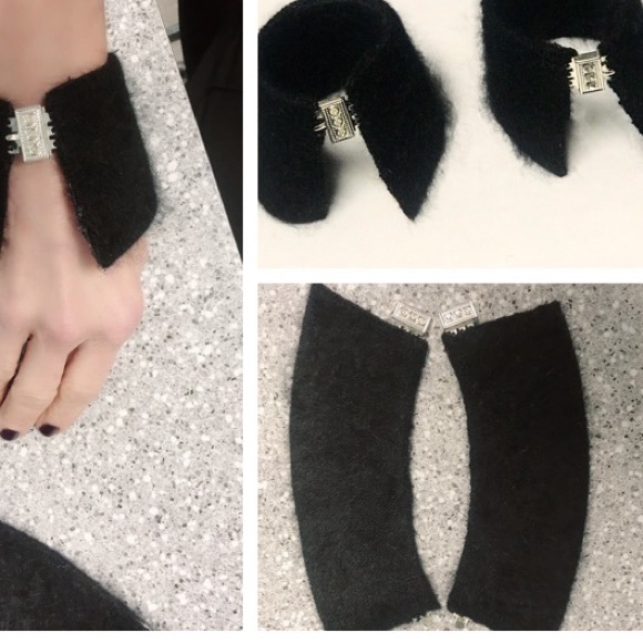 Angora wrist cuffs (handmade by me ๐๐๐) - Picture 3 of 3